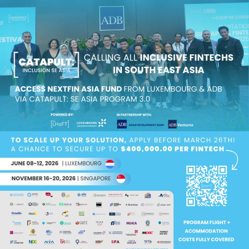 Opportunity for Inclusive Fintechs: Catapult: SE Asia Program 3.0